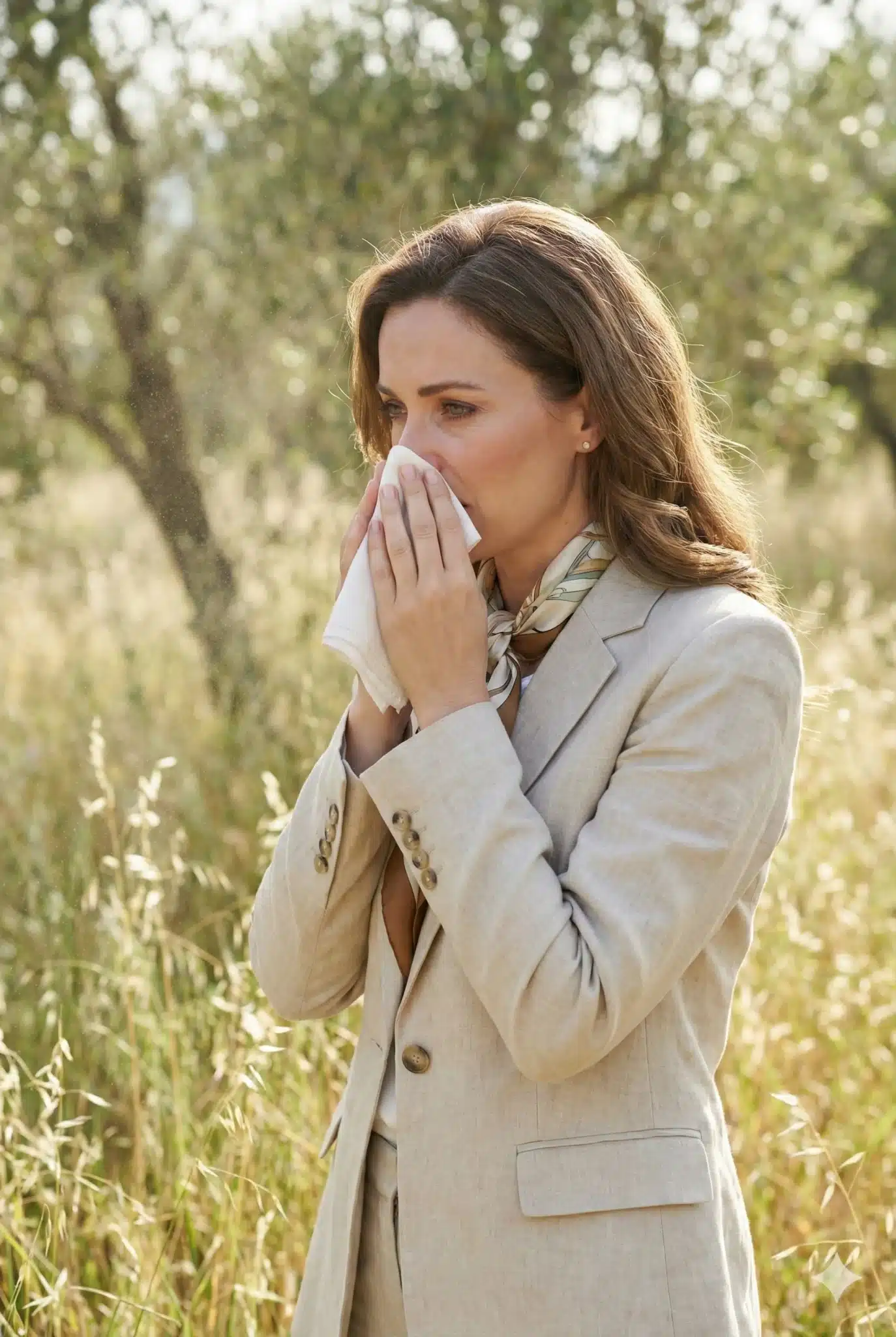 Specialist in allergic rhinitis treating nasal congestion and sneezing via video consultation